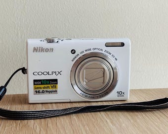 Nikon Coolpix AW100 16.0MP Digital Camera Orange Waterproof - Etsy