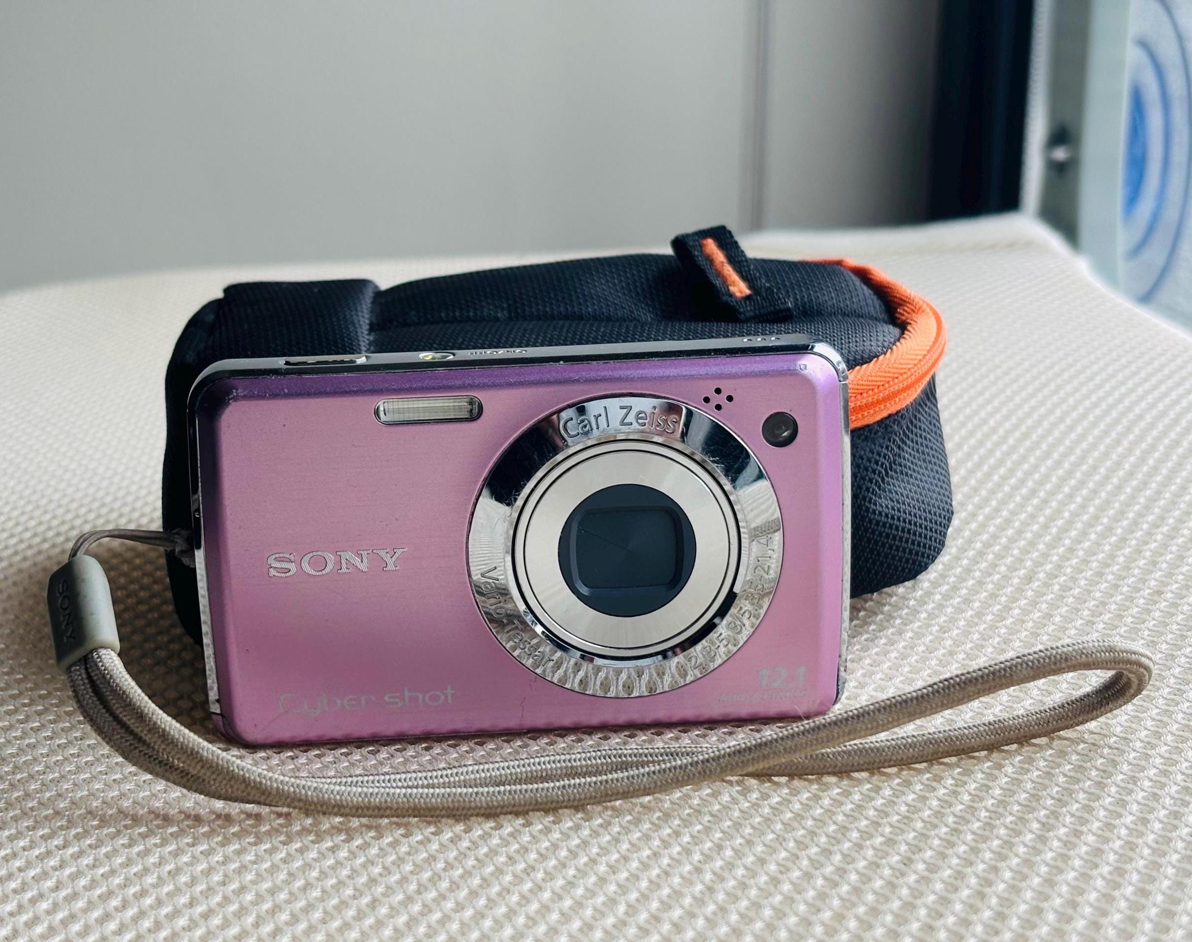 Sony Cybershot Pink - Etsy UK