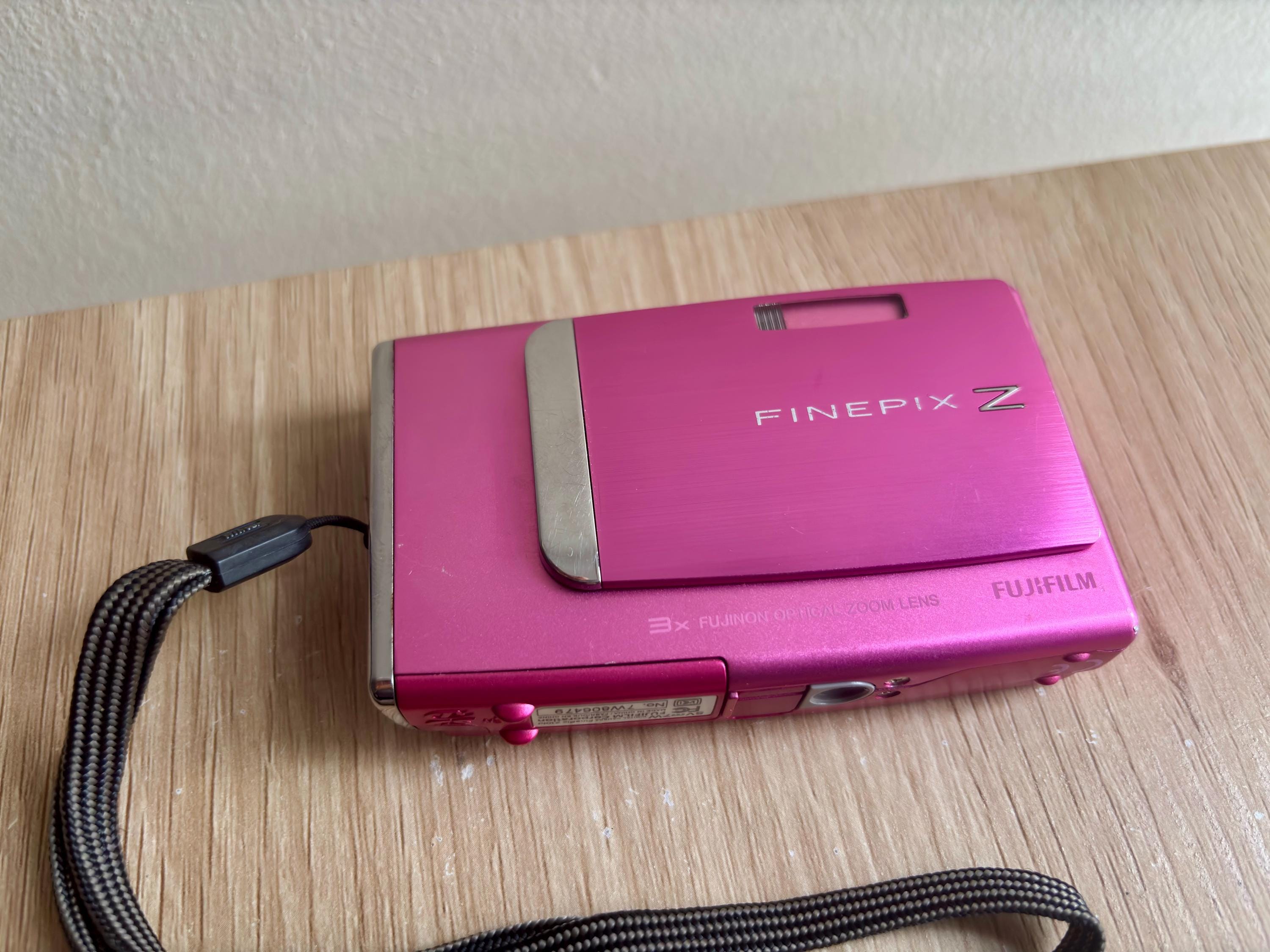 Fujifilm Finepix Z10fd Pink Digital Camera - Etsy Canada
