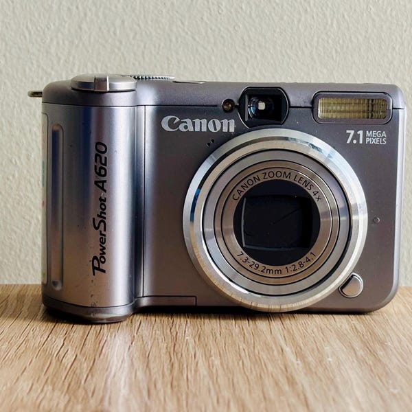 Canon Powershot A620 Retro Digital Camera