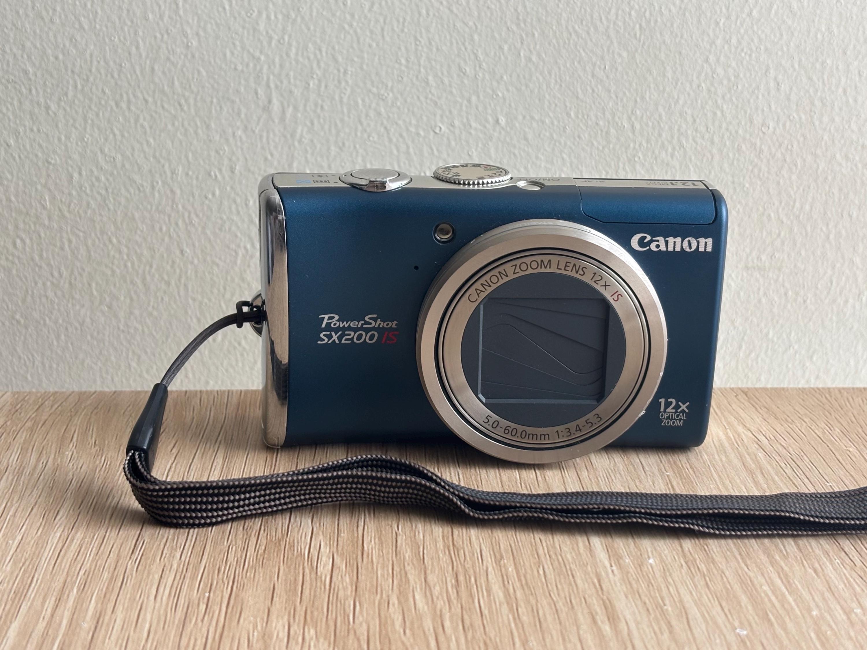 Canon Powershot SX200 IS Digital Camera - Etsy