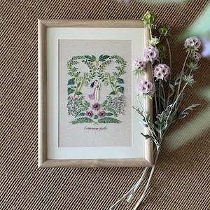 Personalized Wedding, Memorial Gifts,Wedding Embroidery Decoration Painting,Embroidered Portrait from Photo,Engagement Gifts,Couple Gifts