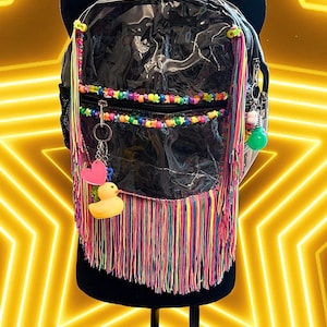 LA MOCHILA TRANSPARENTE STACY