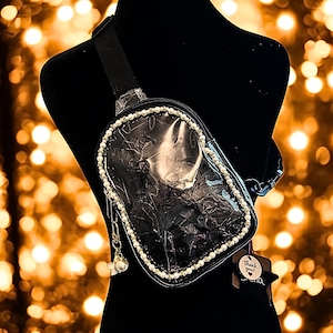 Bolsa transversal transparente xs da The Shelia