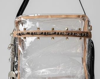 The Joan Clear Messenger Bag