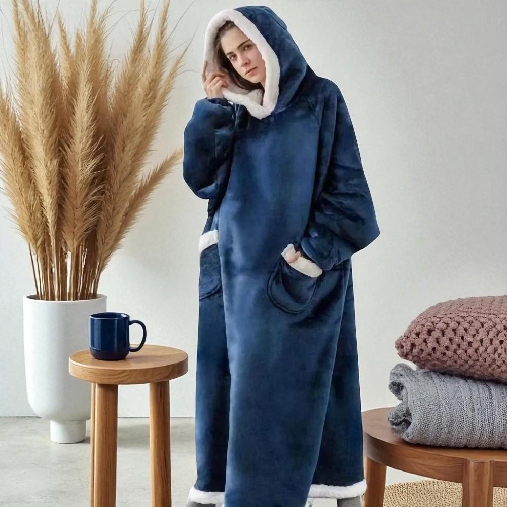 Extra Long Hoodie Blanket