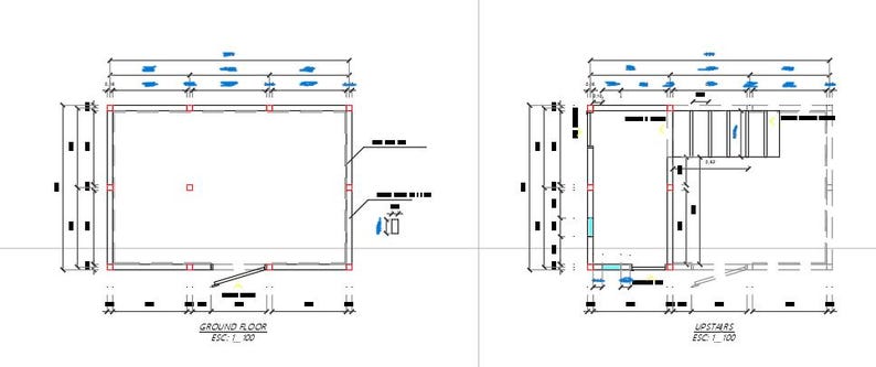 Chicken Coop DWG Plan | Poultry House Design With Roof, Elevations ...