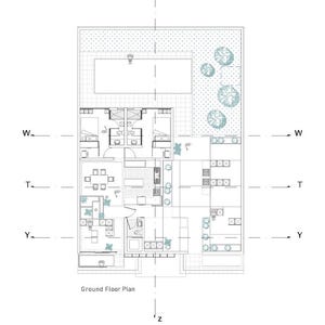 Modern Pool Villa | Bungalow House Plan | Floor Plan for Small Resort or Private Home