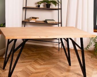 Metalltischbeine (Set 4), Bauernhaus-Stahlbasis, moderne Metalltischbeine, industrielle Stahlbasis, kundenspezifische Metallbeine, Haarnadelbeine