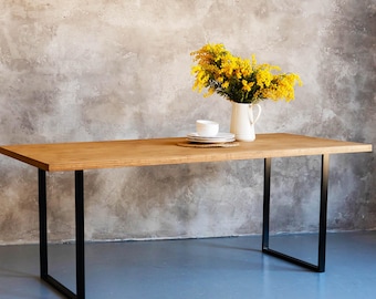 Metall Tischbeine (2er Set), Tischbein Plan, Esstisch Metallbeine, DIY Möbel Pläne, Modernes Tischrahmen Design, Möbelbeine Metall