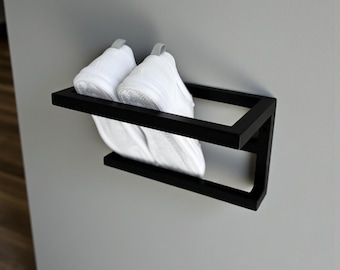 Floating Sneaker Regal - Metall Wand Schuhhalter für Kleine Räume