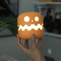 LED Jack-o'-Lantern Lamp, Custom Pop-Up Halloween Decor