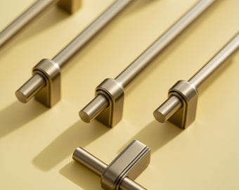 Antiek koperen kastgrepen knoppen brons lade handvat knoppen kast trekt messing dressoir trekt knoppen garderobe keuken handgrepen knoppen trekt