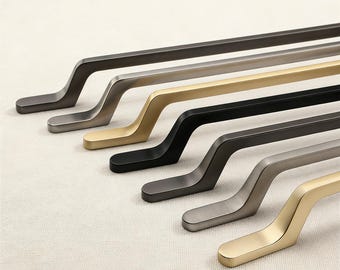 Antique Gold Zinc Alloy Cabinet Pull, Kitchen Drawer Handle