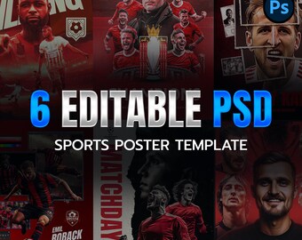 Editable Sports Design PSD Project File – Professional Photoshop ...