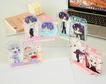Love and Deepspace Acrylic Standee, Cute Rafayel Acrylic Standee, Rafayel Sylus Xavier Zayne