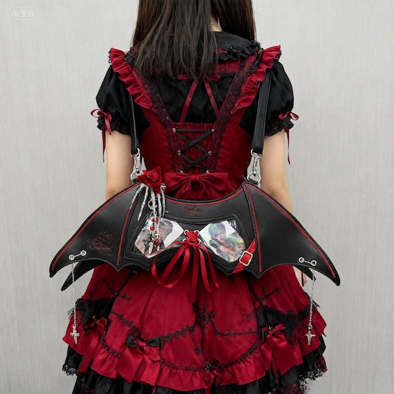 Sylus Love and Deepspace Ita Bag - Bat Wing Devil Backpack
