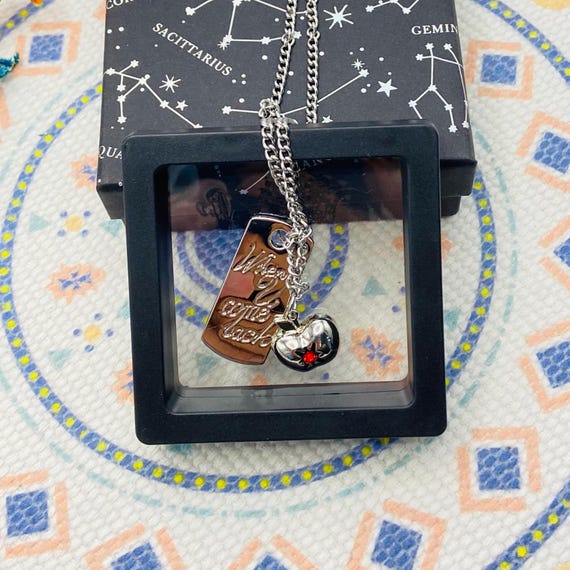 Love and Deepspace Caleb When U Come Back Pendant, Caleb Necklace, Premium Gift for Fans