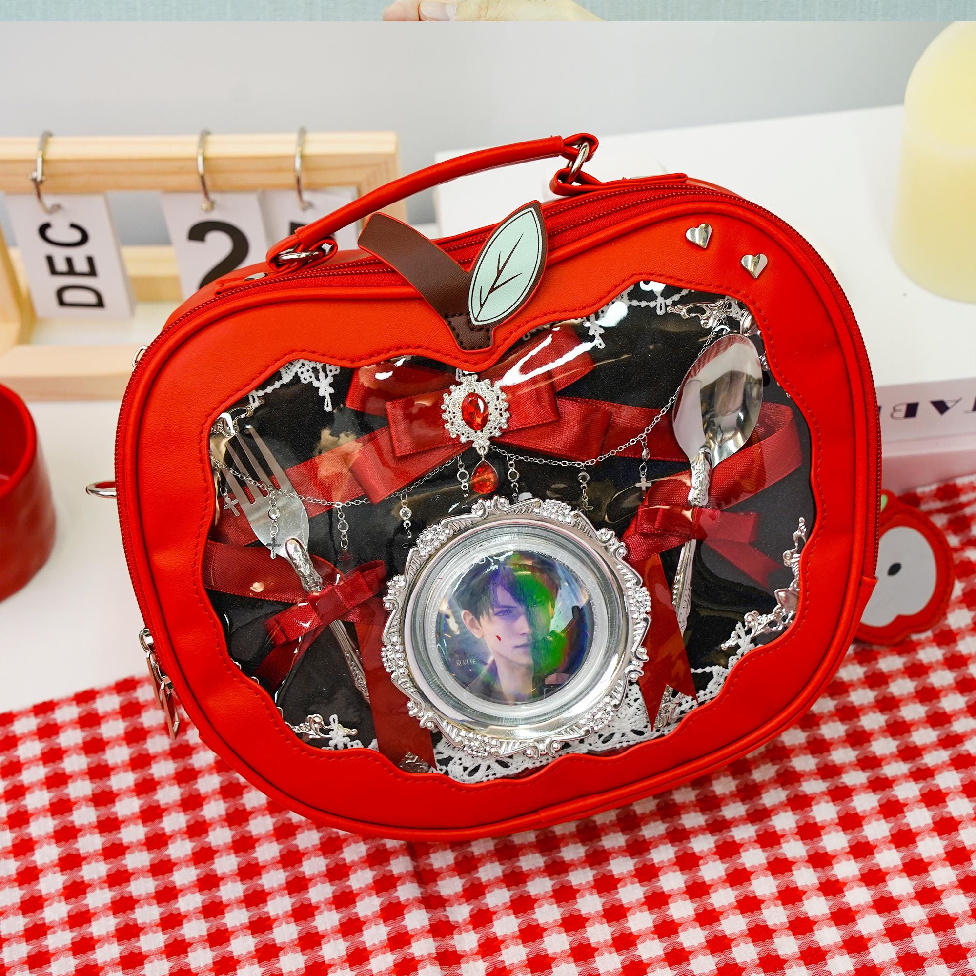 Love and Deepspace Caleb Apple-shaped Itabag | Unique Christmas