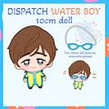 Dispatch Game Z-Team Water boy Handmade 10cm Doll - AdHoc Studio Superhero Fan Plush Figure! product logo