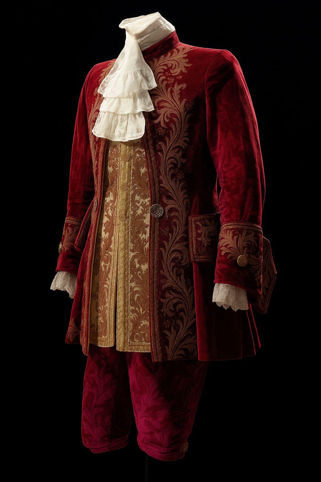 Costume storico personalizzato da uomo, abbigliamento rococò da