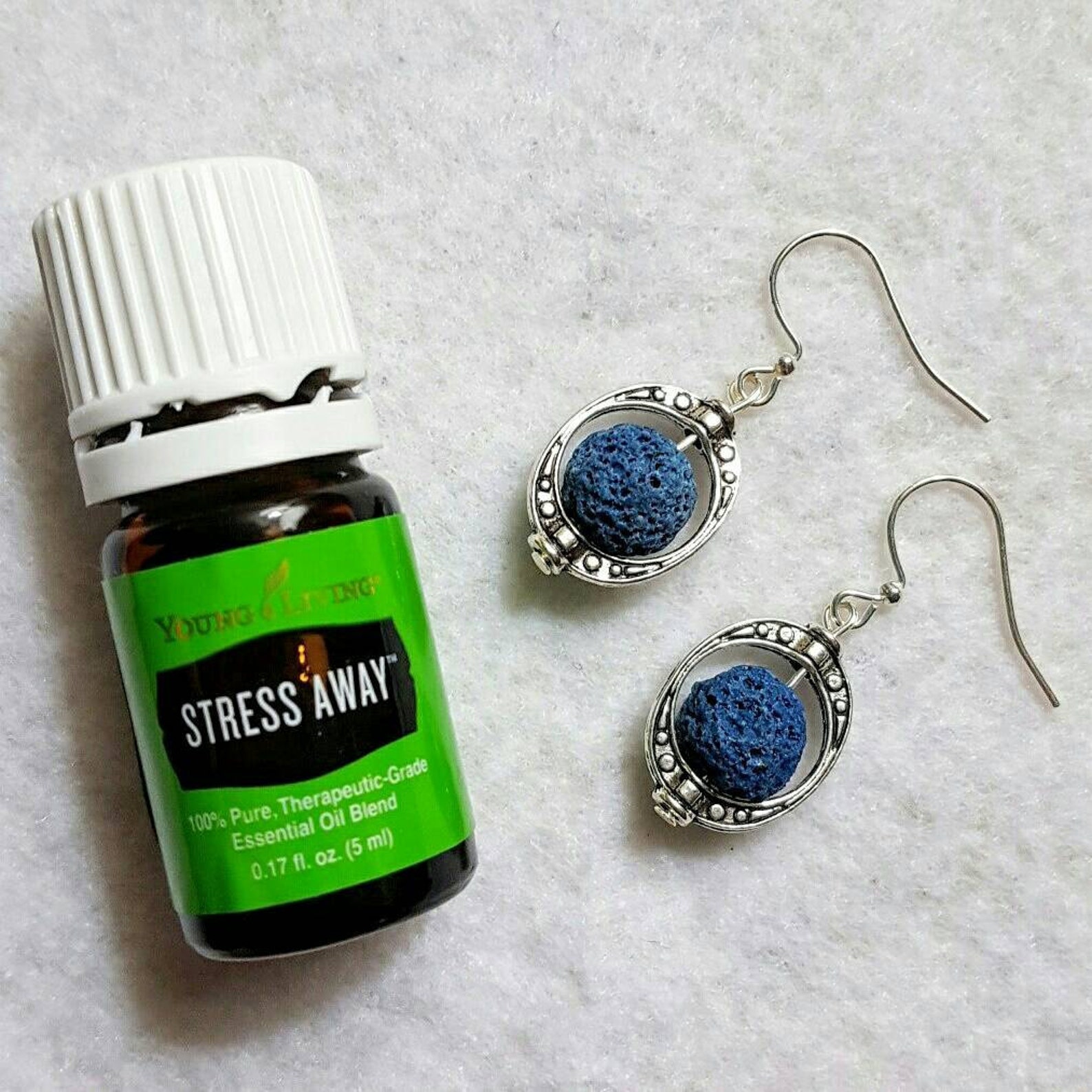 Essential Oil Diffuser Earrings by AromaLove London