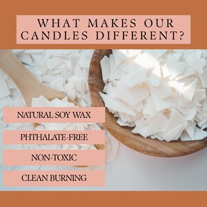 Santal 26 Inspired Soy Candle | Hand-Poured Unisex Scent | Long Lasting Scent image 2