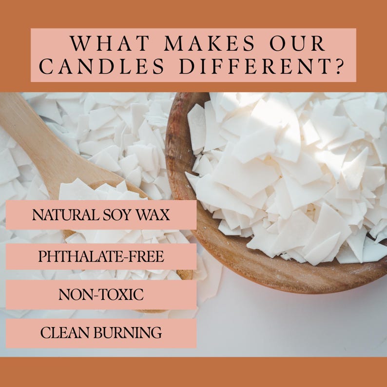 Santal 26 Inspired Soy Candle | Hand-Poured Unisex Scent | Long Lasting Scent image 2