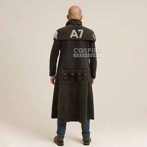 Fallout New Vegas NCR Veteran Ranger Duster Jacket – NCR Ranger Canvas ...