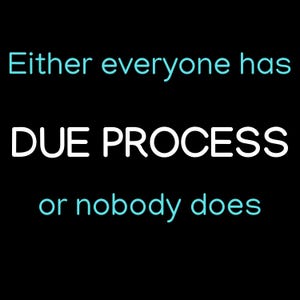 Due Process Sticker