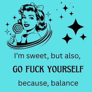 I'm Sweet Sticker