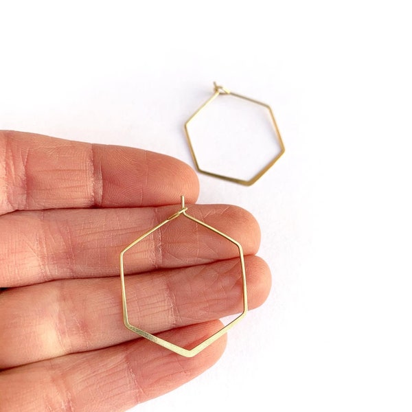 Mini hex hoops