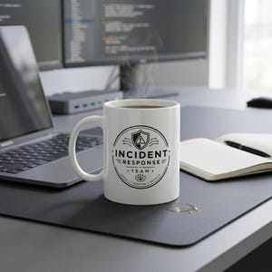 Personalized Incident Response Team Mug, IT Security Gift, DevOps Mug, Sysadmin Coffee Mug, Tech Nerd Office Humor