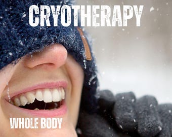 Custom Business Poster, Canva Editable Template, Personalized Poster, Cryotherapy, Cryo, Digital Download, 4 designs, 2 sizes.