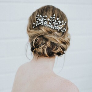 Wedding Hair Accessories, Bridal Comb, Bridal Hair Accessories, Bridal Headpiece ~ &quot;Verena&quot; Wedding Hair Comb  in Silver, Gold or Rose Gold