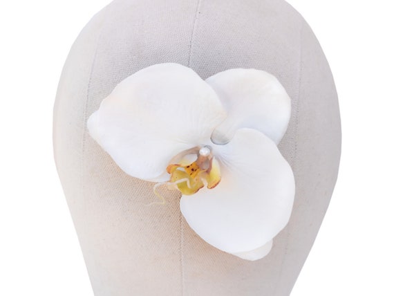 Beach Wedding Hair Accessories Orchid Hair Flower Bridal - Etsy Denmark Beach Wedding Hair Accessories Orchid Hair Flower Bridal - Etsy Denmark