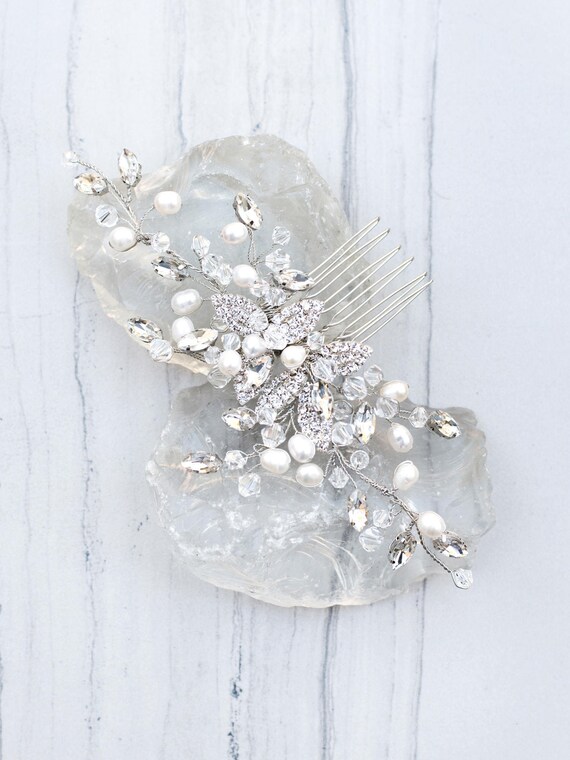 Wedding Hair Accessories Bridal Comb Bridal Hair Etsy