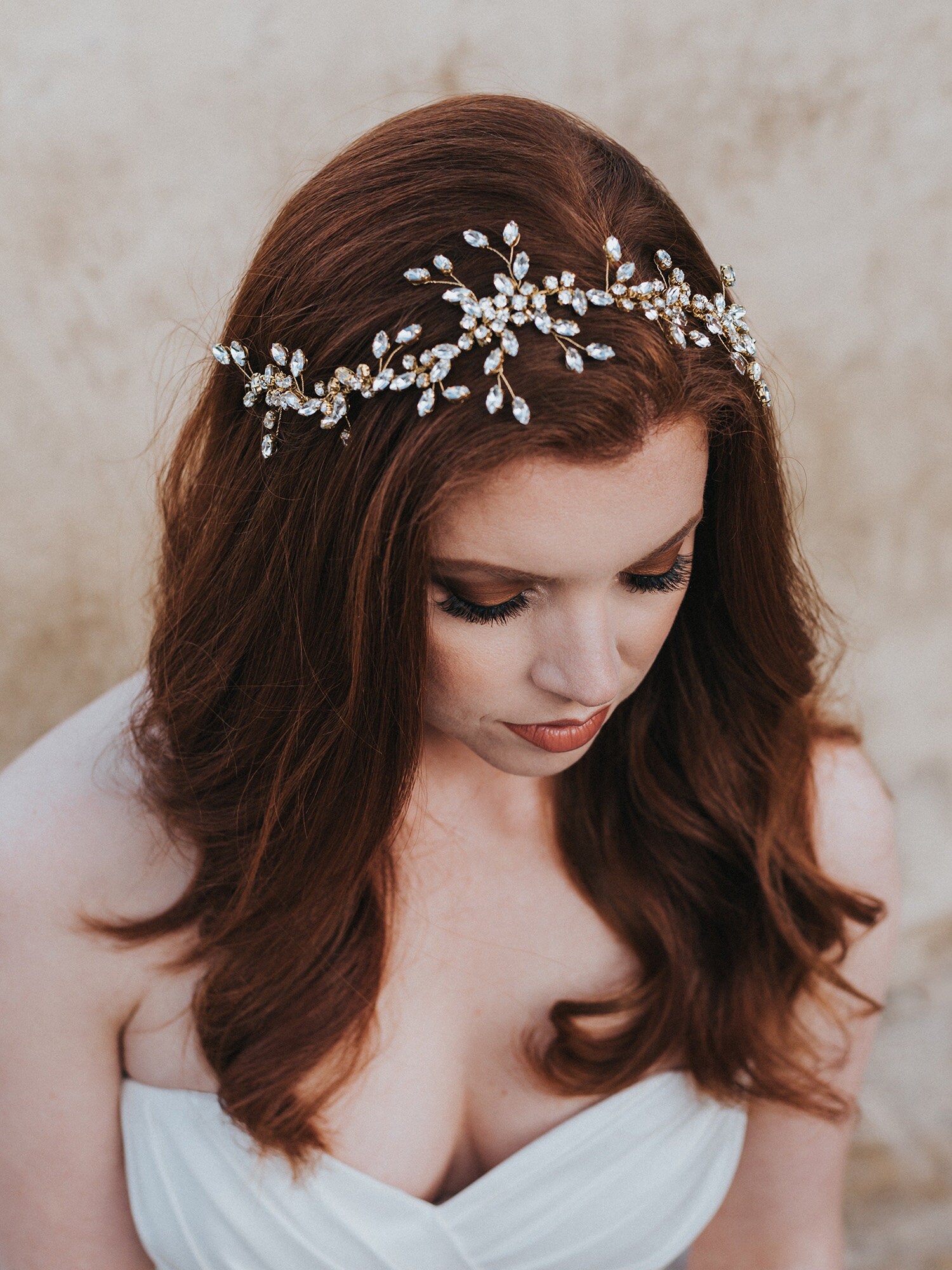 VIDEO Wedding Hair Accessories Bridal Hair Vine Bridal Etsy