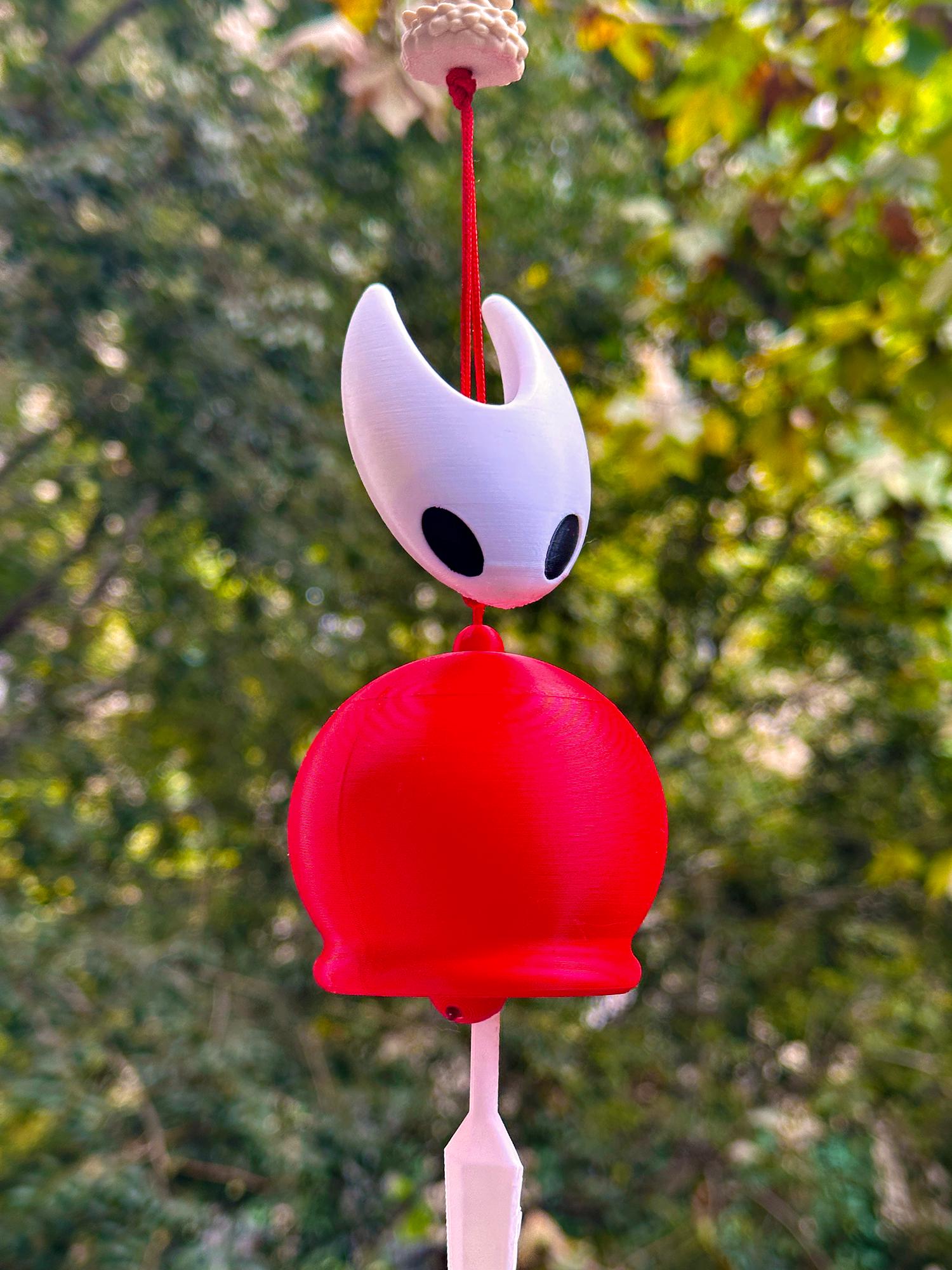 Hornet Wind Chime: Hollow Knight Silksong Inspired Japanese Wind