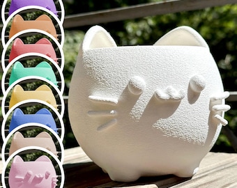 Vaso para gatos colorido