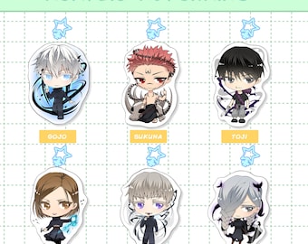 Jujutsu Kaisen Acrylic Keychains 2"
