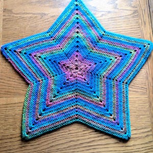 Baby Star Crochet Blanket