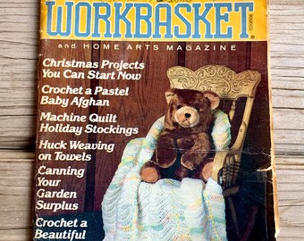 Vintage The Workbasket August 1984