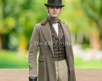 Men's Regency Tailcoat Outfit: 19th Century Cosplay Costume