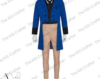 Custom Regency Tailcoat: British Fashion Jacket, 19th Century Historical Coat