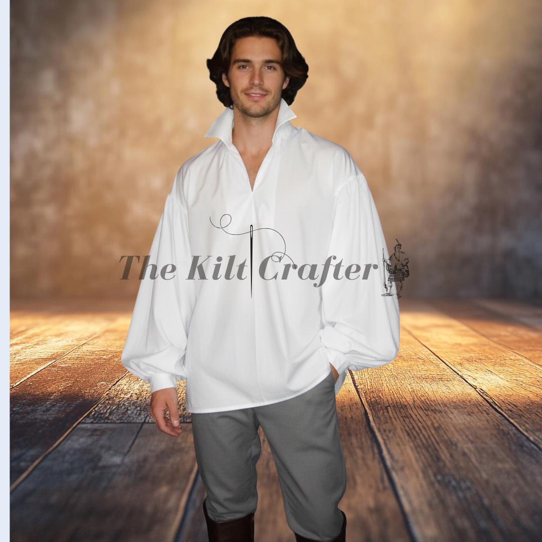Costume Storico Uomo Settecento – Gilet E Calzoni In Lana – Rivoluzione Americana