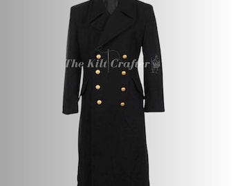 Vintage 1940s WW2 Imperial Japanese Army Wool Overcoat Military