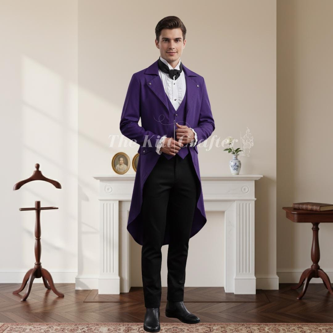 Mens Long Tail Coat - Etsy Singapore