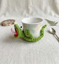 Lizard Crochet Coaster Pattern: Funny Amigurumi Mug Rug PDF Tutorial product logo