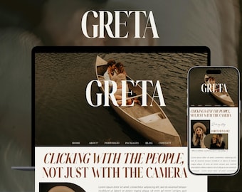 Showit website template, Photographer Website, Photographer Website Template, Showit Web Design, Portfolio Website, Showit Template